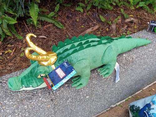 alligator loki plush toy