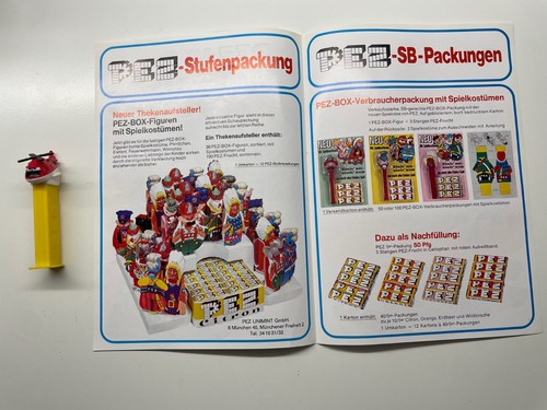 Publicidad de papel alemán PEZ vintage, PEZ Pals - Imagen 4 de 9