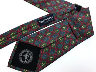 burberry silk tie