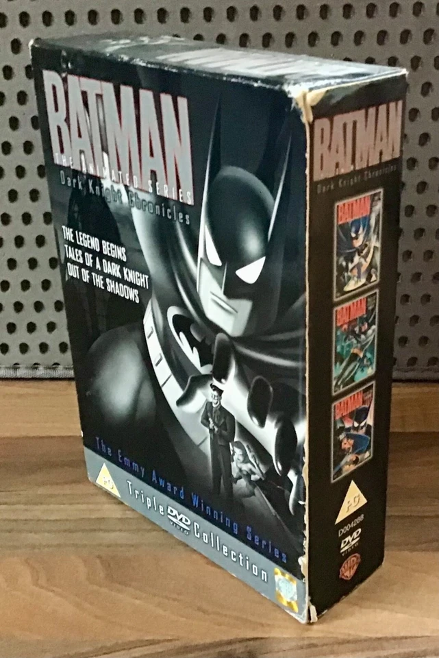 BATMAN - THE ANIMATED SERIES "DARK KNIGHT CHRONICALS" 3 MOVIE BOX SET TRIPLE DVD - Image 4 of 4