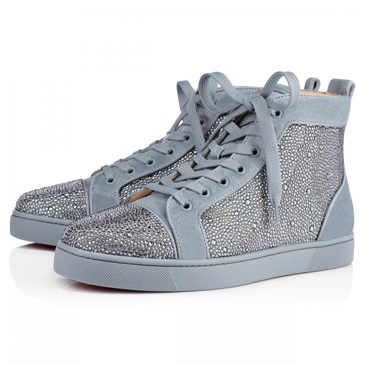 Christian Louboutin Louis Strass Men's Flat in Blue for Men