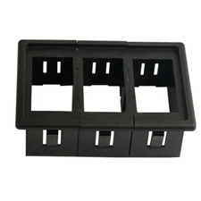 3Pcs Rocker Switch Holder Panel Dash Mount Hosing Case Box for Car Truck SUV UTV