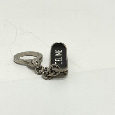 CELINE ♡ Vintage Key ring CELINE PARIS disc key-ring bag charm – Vintage Carwen
