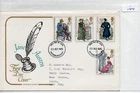 GB - First Day Cover (CV144) 1975 - Jane Austen -  pmk Peterborough