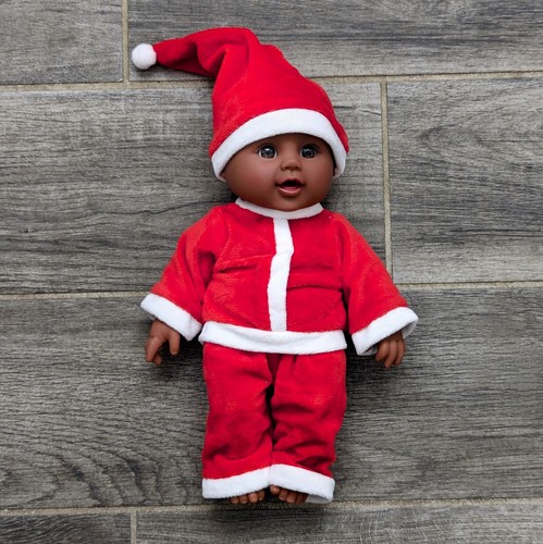 BABESIDE Black Baby Doll, 17 Inch Large Realistic Soft Body