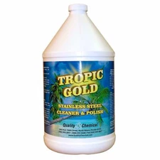 Tropic Gold Stainless Steel Polish / 1 Gallon (128 oz.)