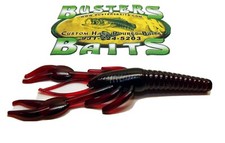 4" Center Hill Craw  25 pack Choose color Busters Baits Great craw on jig, T Rig