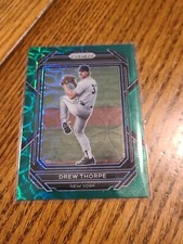 2023 Prizm Base Green Scope #138 Drew Thorpe /75 New York Yankees