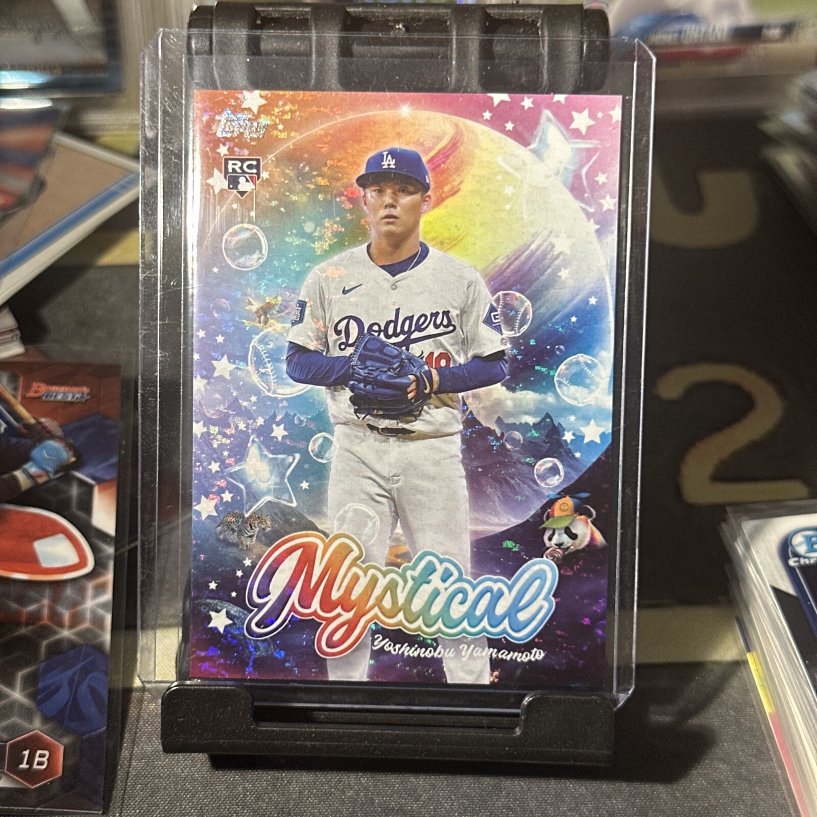 2024 Topps Update Series - Mystical #MYS-13 Yoshinobu Yamamoto (RC) WS Champ