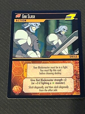 Dot Hack TCG Contagion Gan Slash