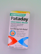 Pataday Extra Strength Once Daily Relief TWIN PACK 2.5mL_NEW BOX  11/26