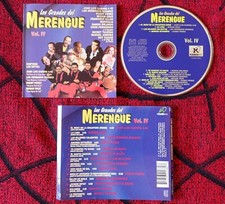 LOS GRANDES DEL MERENGUE Vol IV CD 1995 JUAN LUIS GUERRA MIRIAM CRUZ RUBBY PEREZ
