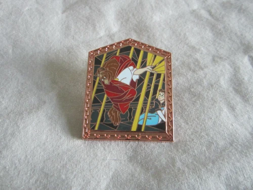 Disney Parks Mystery Pin Windows of Love Beauty and the Beast Belle and Beast