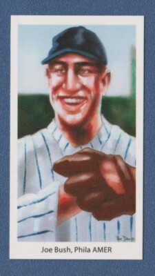 JOE BUSH 2013 Historic Autographs PROMO National Convention Black Back ...