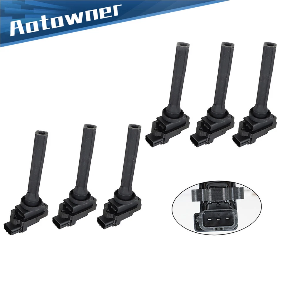 6x Bobinas de encendido de repuesto para Chevy Tracker Suzuki Aerio Esteem Vitara UF237 Foto 3 de 4