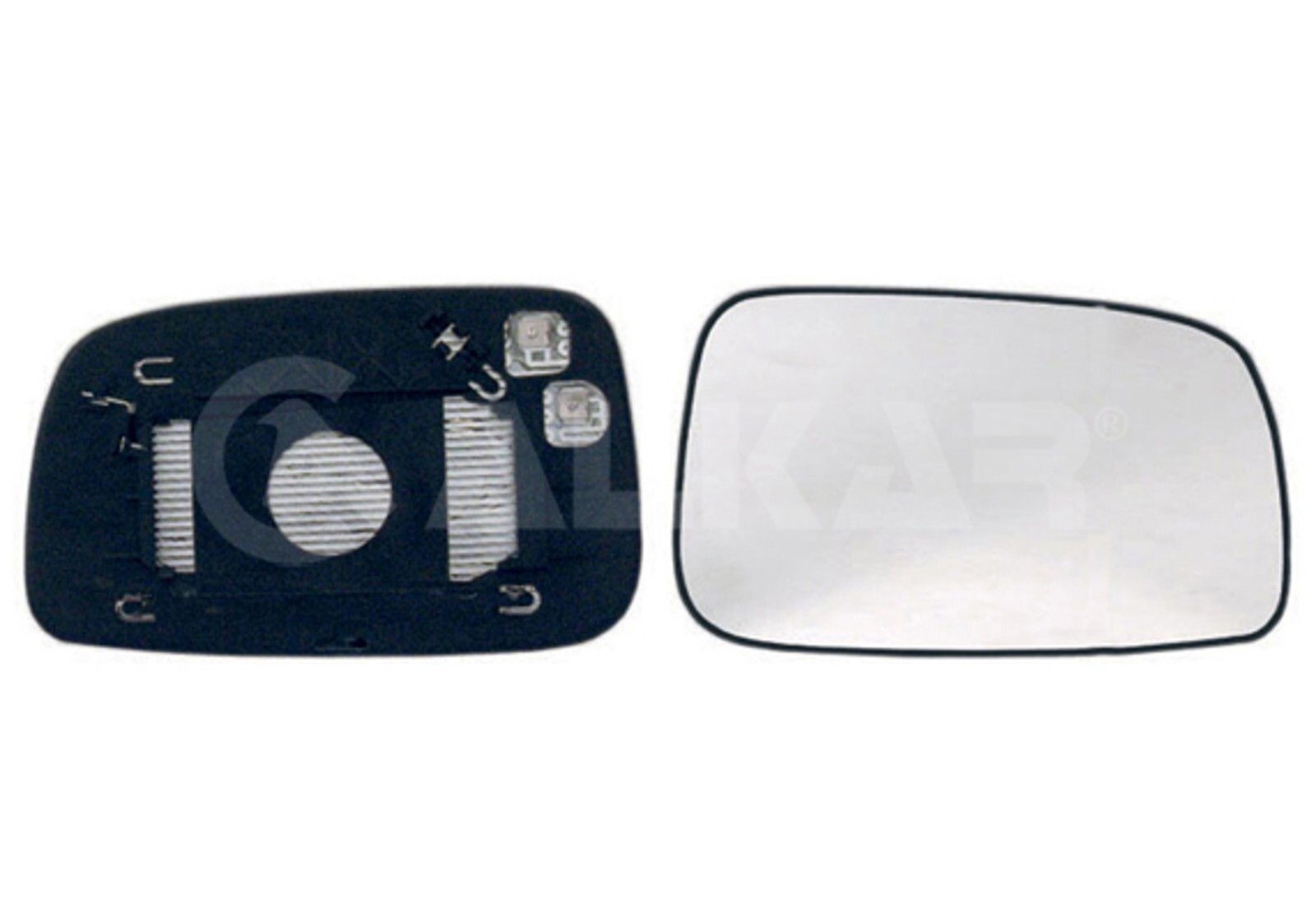 Vitre de rétroviseur Toyota Corolla glace de rechange Avensis 2001-2008 passager droit