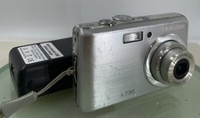 SAMSUNG L730 7.2 MEGA PIXEL DIGITAL CAMERA WITH CHARGER 2GB CARD TESTED - 259