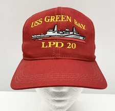 USS Green Bay Hat LPD-20 Ship Adult Baseball Cap Adjustable Made In USA