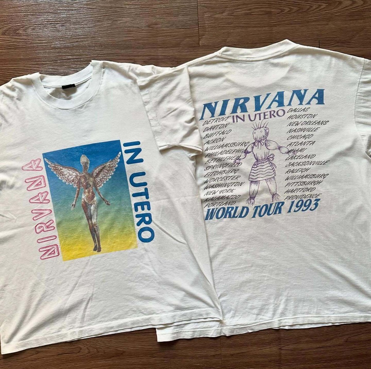 トップス 90s Nirvana In Utero My original 90s in utero shirt, well worn and loved ! : r