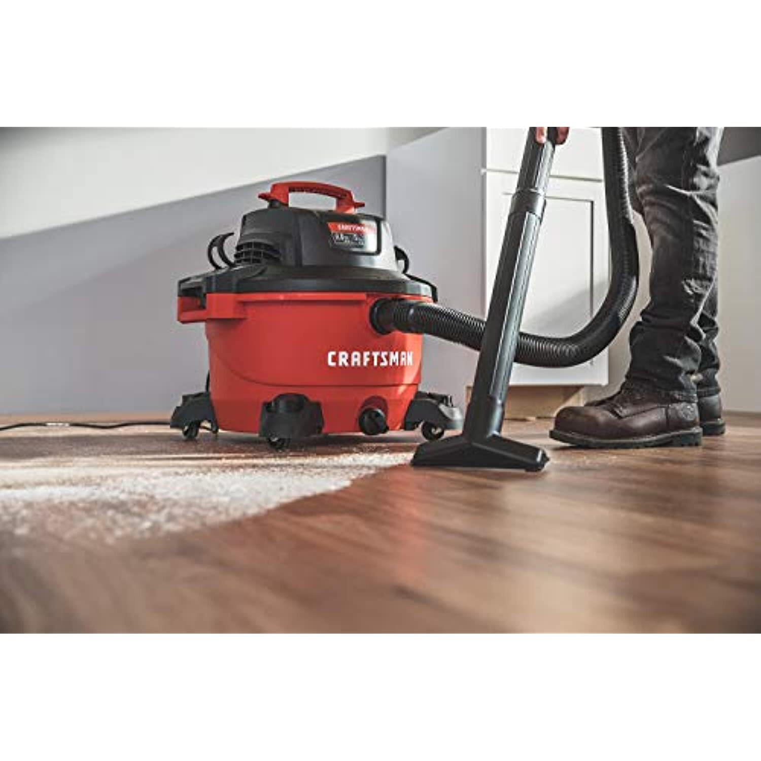 CRAFTSMAN CMXEVBE17594 12 Gallon 6.0 Peak HP Wet/Dry Vac, Portable Shop