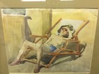 Iordansky B.V. (1903-1983)'In a Midday Sun' Watercolor on paper 1958 USSR MCM — photo 2