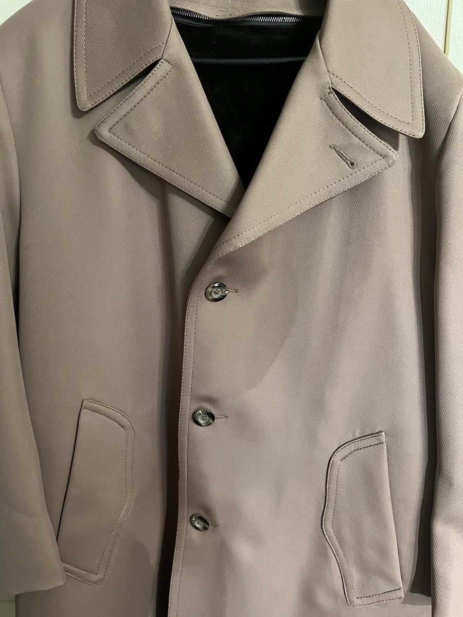Vintage Richmond Brothers Coat Men's Size 48 Faux Fur Lined | eBay