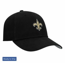 New Era New Orleans Saints Youth '47 Black Saints Basic Team MVP Adjustable Hat