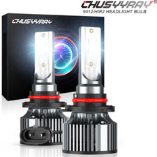 For Ford Edge 2011-2014 6500k 2pc 9012 Led Headlight Highlow Beam Bulbs Kit For Ford Edge 2011-2014 6500k 2pc 9012 Led Headlight Highlow Beam Bulbs Kit