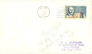 American Air Taxi First Flight Miami Airport - Key West Florida - 1965 - RARE