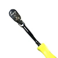 Snap-on™ 1/4" drive Yellow Hi-Viz 6 7/8" Flex Head Ratchet THLFD72HV Dual 80
