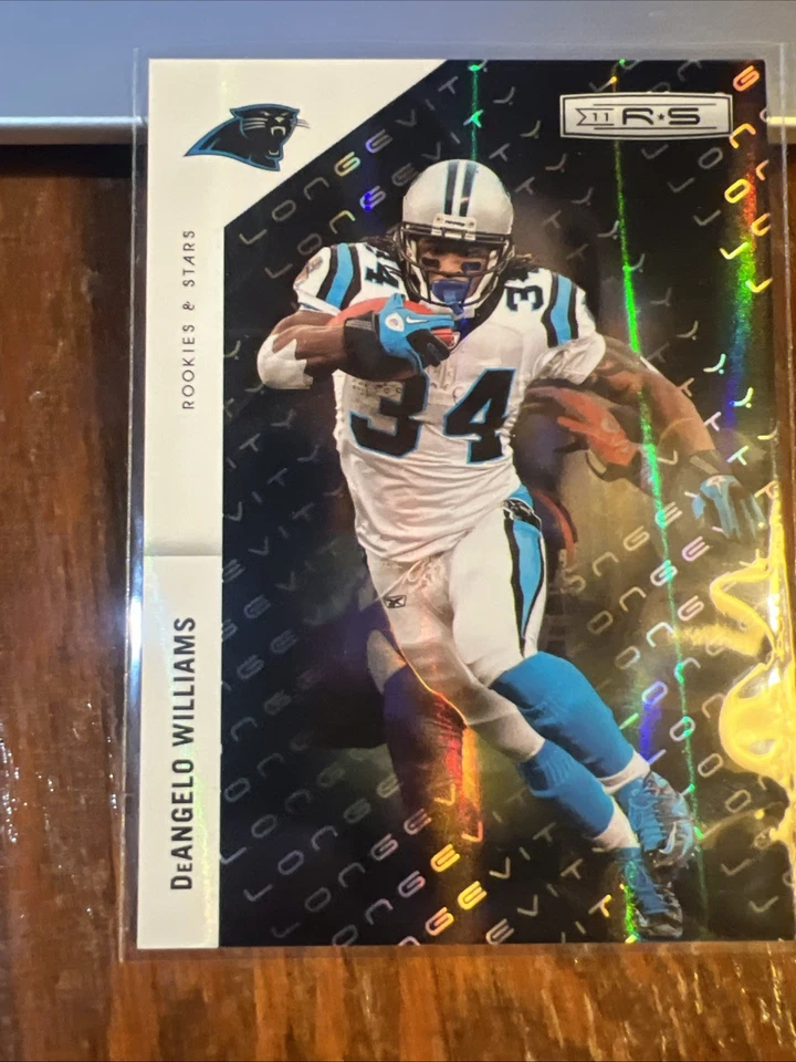 DeAngelo Williams 2011 Panini Rookies & Stars Longevity Parallel Holofoil /99 - Image 3 of 4