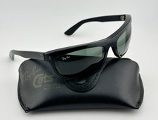 Vintage B L Ray-Ban L2870 NUAS Crystal Black Ebony BALORAMA Sunglasses w/ Case