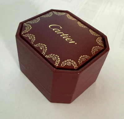 Cartier Ring Box Écrin Top Zustand