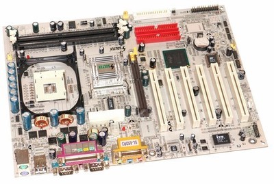 Soltek SL-85DR3 White PCB Rare Edition GETESTET Sockel 478 Retro Mainboard