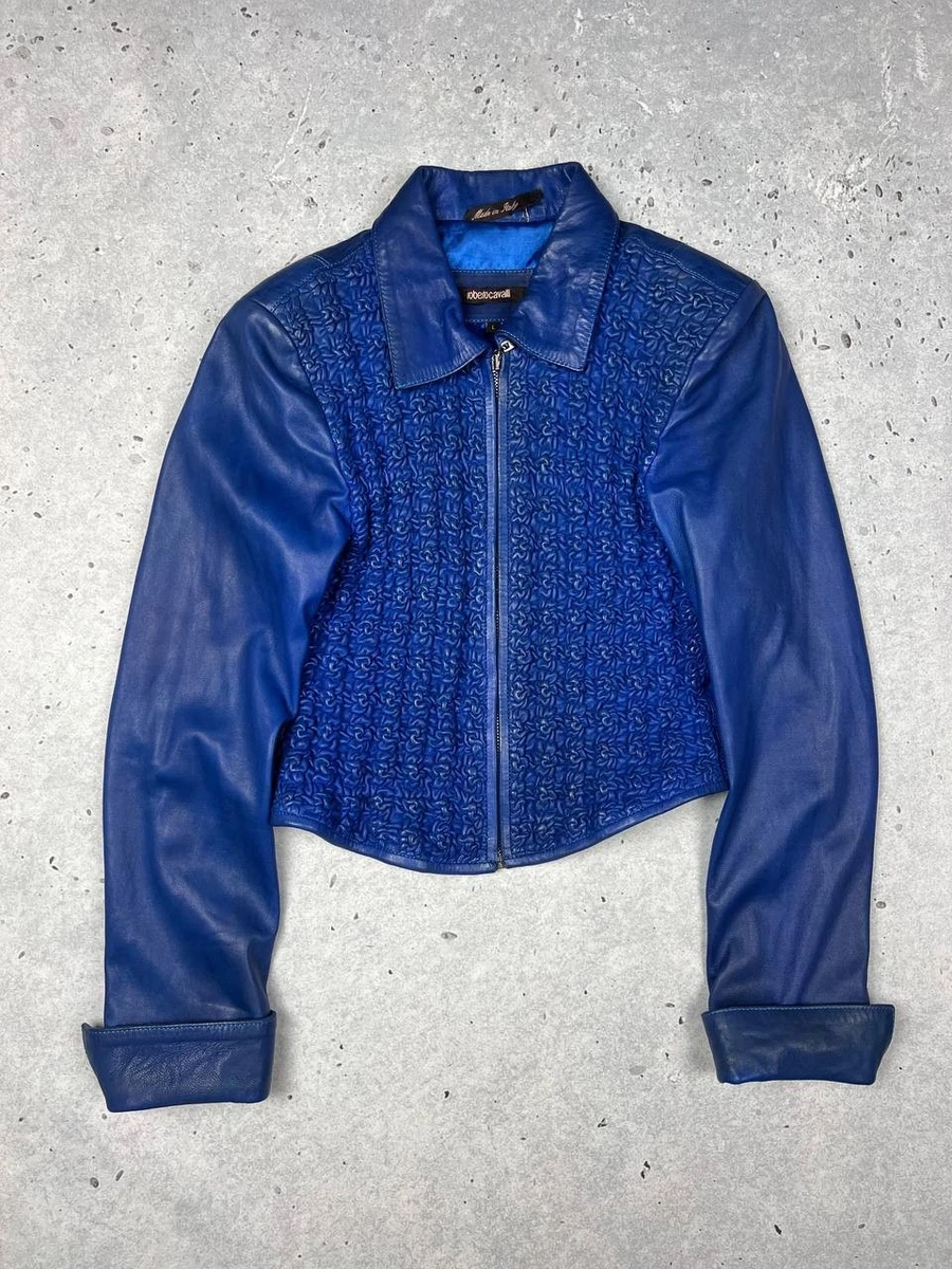roberto cavalli leather jacket products for sale | eBay