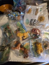 Disney The Lion King "Complete 7 Toy Set" NIP Burger King 1994 W/2 Bags