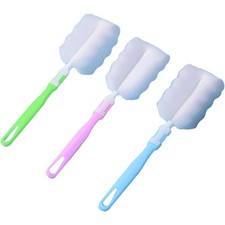 Long Handle Bottle Brush Set for Cleaning Bottles with Nipple Brush Sponge