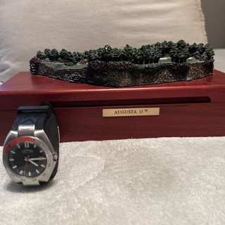 Augusta National 13th Jewelry Box & Limited Callaway Golf Watch