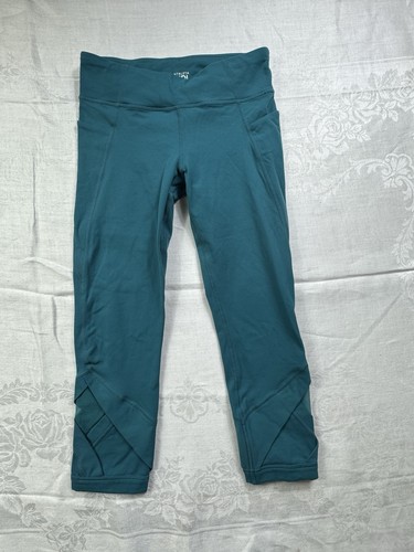 ATHLETA GIRL DIAMOND IN THE CUFF CAPRI Size XL 14 NWOT Deadstock - Picture 2 of 7