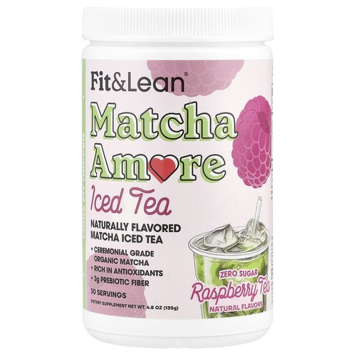 Matcha Amore Iced Tea, Raspberry Tea, 4.8 oz (135 g)