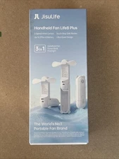 JisuLife Handheld Fan Life8 Plus - White Brand NEW Sealed