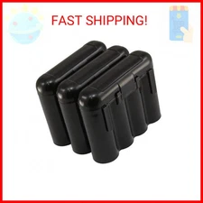 3 Pack AA/AAA / CR123A Black Battery Holder Storage Cases