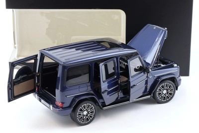 1:18 Genuine Mercedes W465 G Class G500 AMG Line Sodalite Blue