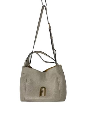 FURLA PRIMULA 2-Way Leather Hobo Bag, CRM WB00507