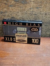 Maxell High Bias X L II-S 100 Min Sealed Magnetite Audio Cassette Ideal For CD