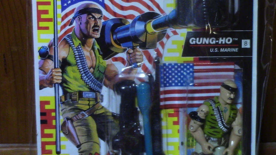 GI Joe Gung-Ho Marina de los Estados Unidos 1991 1992 Hasbro China Sin usar, en caja Nuevo Foto 2 de 4