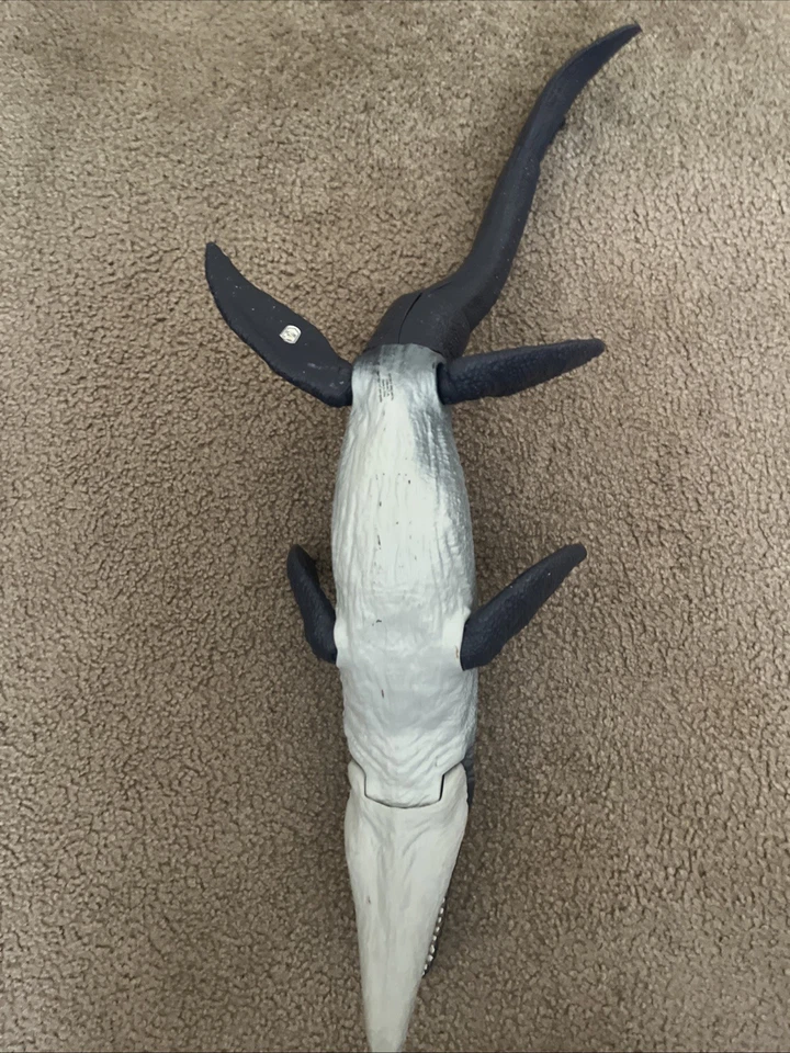 Jurassic World Fallen Kingdom Real Feel 28" Mosasaurus Dino Figure by Mattel - Image 4 of 4