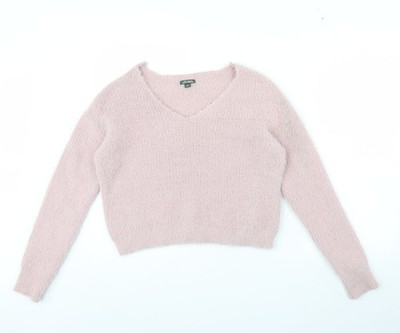 Pullover Pulli Damen UK Größe M Wild Fable Rosa
