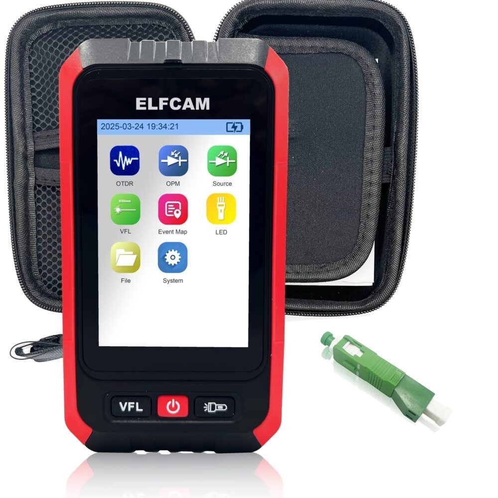 OTDR FTTH testeur optique portable pour le dépannage rapide des lignes télécom
