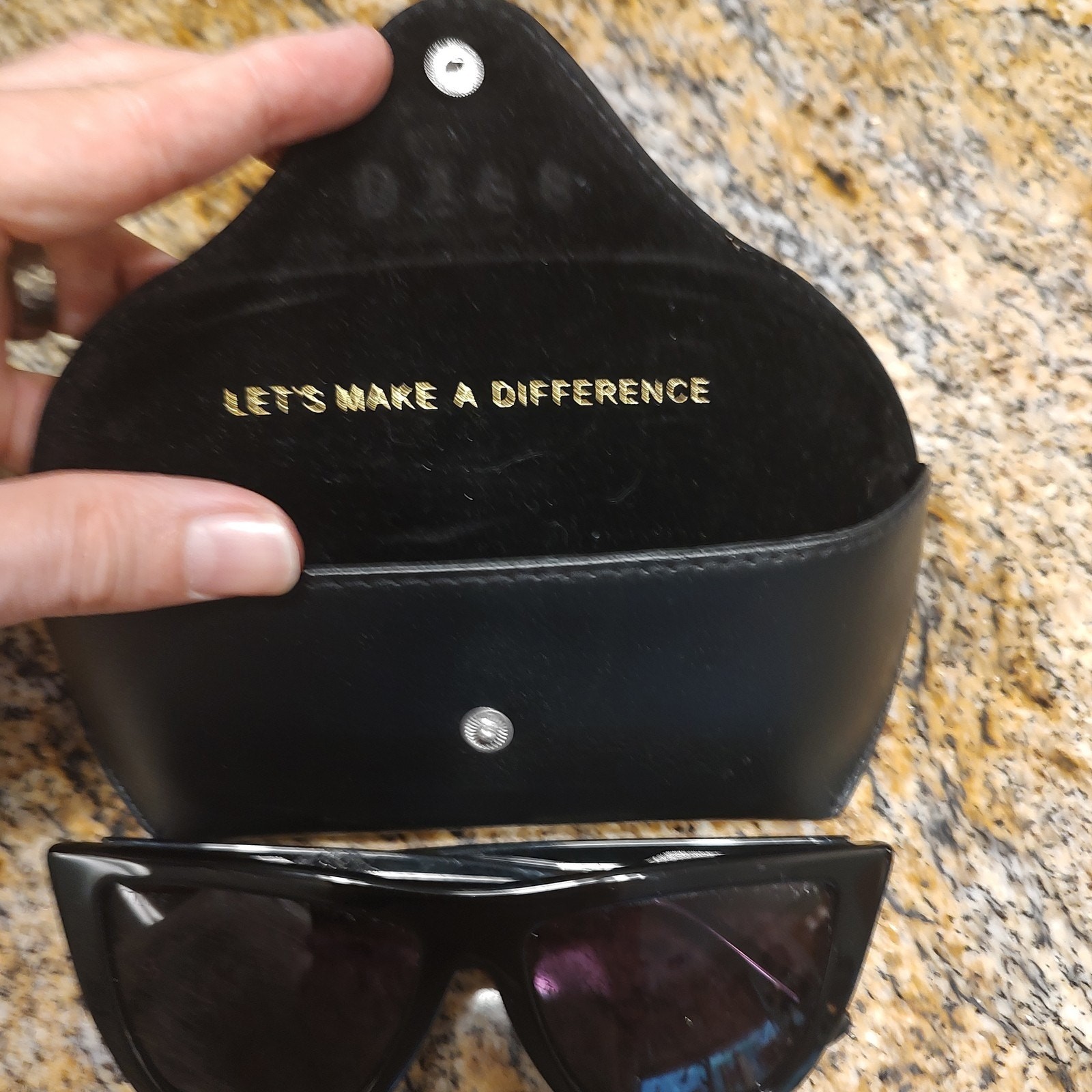 Diff Sunglasses Let's Make A Difference Cateye Re… - image 14